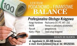 Biuro Rachunkowe Balance Księgowy Paweł Józwiak, Jarocin godziny otwarcia