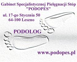 Gabinet Specjalistycznej Pielęgnacji Stóp "PODOPES" Podolog, Leszno godziny otwarcia