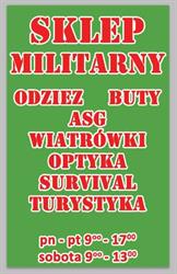 Sklep Militarny Garwolin, godziny otwarcia