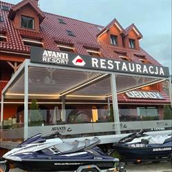 Avanti Resort, Pokoje Hotel owe, Noclegi ze śniadaniem i obiadem, Restauracja, Mikołajki godziny otwarcia