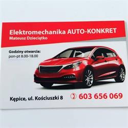 Elektromechanika Auto-Konkret Mateusz Dzieciątko, Kępice godziny otwarcia