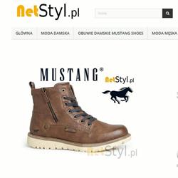 NetStyl.pl Buty Mustang Shoes - sklep internetowy. W ofercie obuwie męskie, buty damskie., Koszalin godziny otwarcia