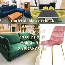 Outlet Meblowy Velmak Oświęcim, godziny otwarcia