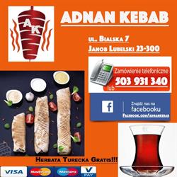 Adnan Kebab, Janów Lubelski godziny otwarcia