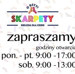 Sklep O Rety Skarpety, Lubawa godziny otwarcia