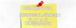 Biuro Kredytowe Pawłowice, Śląsk, godziny otwarcia