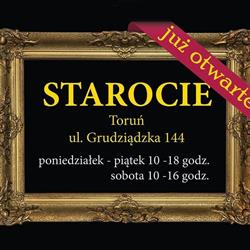 Antyki, meble, starocie, bibeloty Toruń, godziny otwarcia