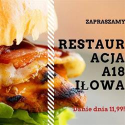 Restauracja Iłowa A18, godziny otwarcia