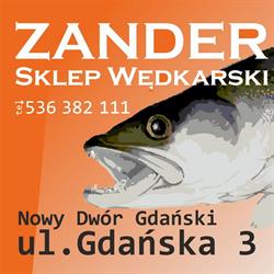 Sklep Wędkarski Zander, Nowy Dwór Gdański godziny otwarcia