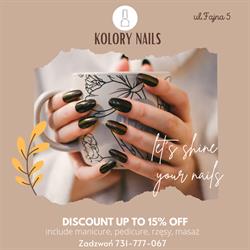 Kolory Nails, Warszawa godziny otwarcia