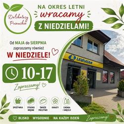 Delikatesy Pniewskie Lewiatan, Pniewo godziny otwarcia