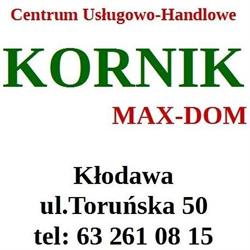 Kornik Max - Dom, Kłodawa godziny otwarcia