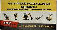Wypozyczalnia Sprzętu Budowlanego i Ogrodniczego, Sierpc godziny otwarcia