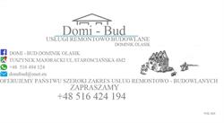 Domi - Bud Dominik Olasik, Tuszynek Majoracki godziny otwarcia