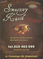 Kebab Smaczny Kącik, Długosiodło godziny otwarcia