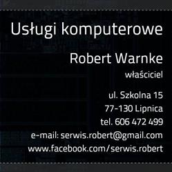 Usługi Komputerowe Robert Warnke, Lipnica godziny otwarcia