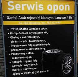 Serwis opon Daniel Andrzejewski, Maksymilianowo godziny otwarcia