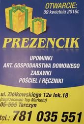 Prezencik Katarzyna Kuźma, Tarczyn godziny otwarcia