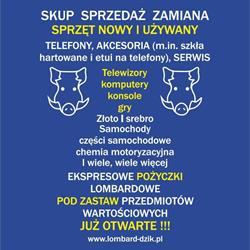 Lombard-DZIK, Blachownia godziny otwarcia