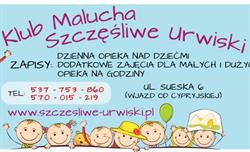 Klub Malucha Szczęśliwe Urwiski (żłobek), Warszawa godziny otwarcia