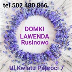 Domki Lawenda, Rusinowo godziny otwarcia