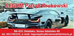 LEGUM Patryk Krukowski, Osielsko godziny otwarcia