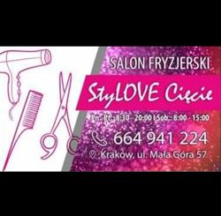 Salon Fryzjerski StyLove Cięcie, Kraków godziny otwarcia