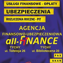 All-Finance Agencja Finansowo-Ubezpieczeniowa, Tychy godziny otwarcia