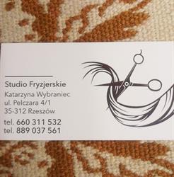 Studio Fryzjerskie Katarzyna Wybraniec, Rzeszów godziny otwarcia