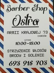 Barber Shop Ostra, Chorzów godziny otwarcia