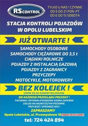 RS Control, Opole Lubelskie godziny otwarcia