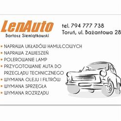 LenAuto Bartosz Siemiątkowski, Toruń godziny otwarcia