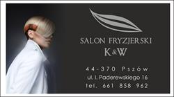 Salon Fryzjerski K&W, Pszów godziny otwarcia