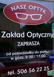 Nasz Optyk s.c., Ostrowiec Świętokrzyski godziny otwarcia