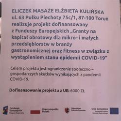 Eliczek Masaze, Toruń godziny otwarcia