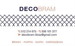 Decobram systemy ogrodzeniowe, Libiąż godziny otwarcia