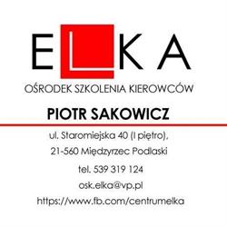 Szkoła Jazdy ELKA, Międzyrzec Podlaski godziny otwarcia
