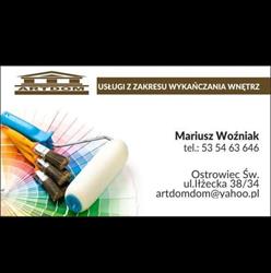 ARTDOM MW Usługi Remontowe, Ostrowiec Świętokrzyski godziny otwarcia