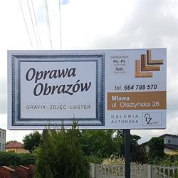Oprawa Obrazów MŁAWA, Mława godziny otwarcia