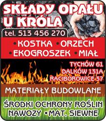 Składy Opału u Króla, Wulkanizacja, Czarnocin godziny otwarcia