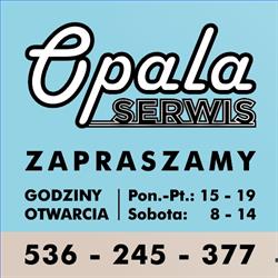 Opala Serwis, Radlin godziny otwarcia