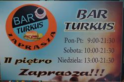 Bar Turkus, Staszów godziny otwarcia