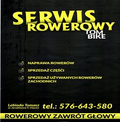 Serwis Rowerowy Tom Bike, Ożarów godziny otwarcia