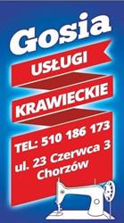 Gosia Usługi Krawieckie, Chorzów godziny otwarcia