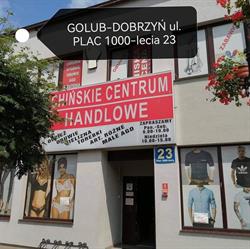 Chinskie centrum handlowy, Golub-Dobrzyń godziny otwarcia