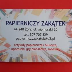 Papierniczy Zakątek, Żory godziny otwarcia