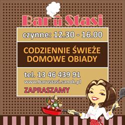 Bar u Stasi, Sanok godziny otwarcia