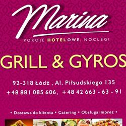 Marina Grill & Gyros, Łódź godziny otwarcia