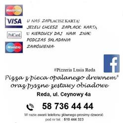 Pizzeria Lusia, Reda godziny otwarcia