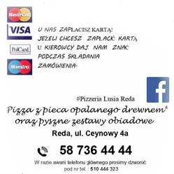Pizzeria Lusia, Reda godziny otwarcia